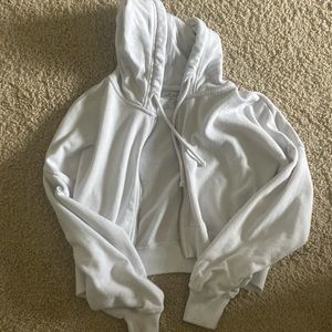 Hollis yet cropped full zip hoodie